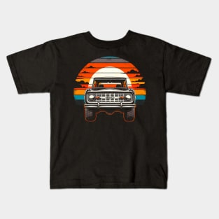 Vintage Ford Bronco Truck Tee Kids T-Shirt